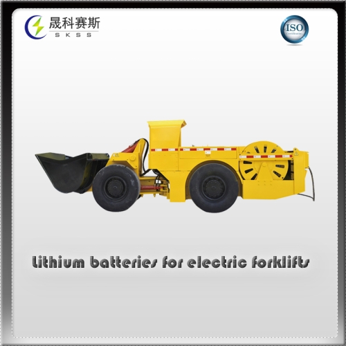 Lithium ion battery for electric LHD